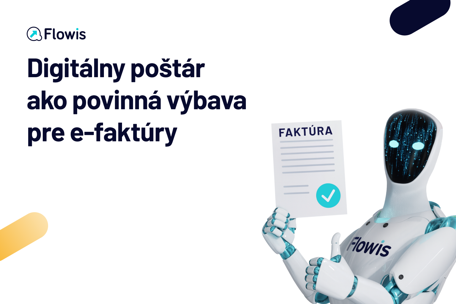 Digitálny poštár ako povinná výbava pre e-faktúry.